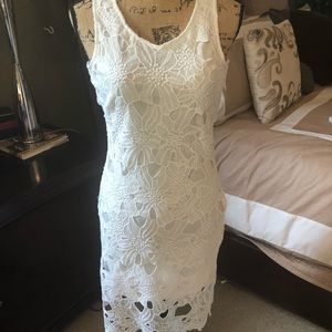 NWT White Lace Sundress